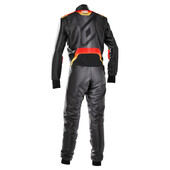 Combinaison Karting Enfant OMP KS ART X Noire & Jaune & Rouge (FIA 8877-2022)