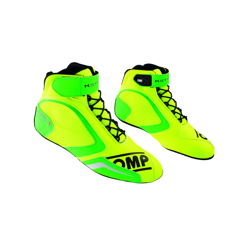 Bottines Karting OMP KS-1 Jaunes / Vertes