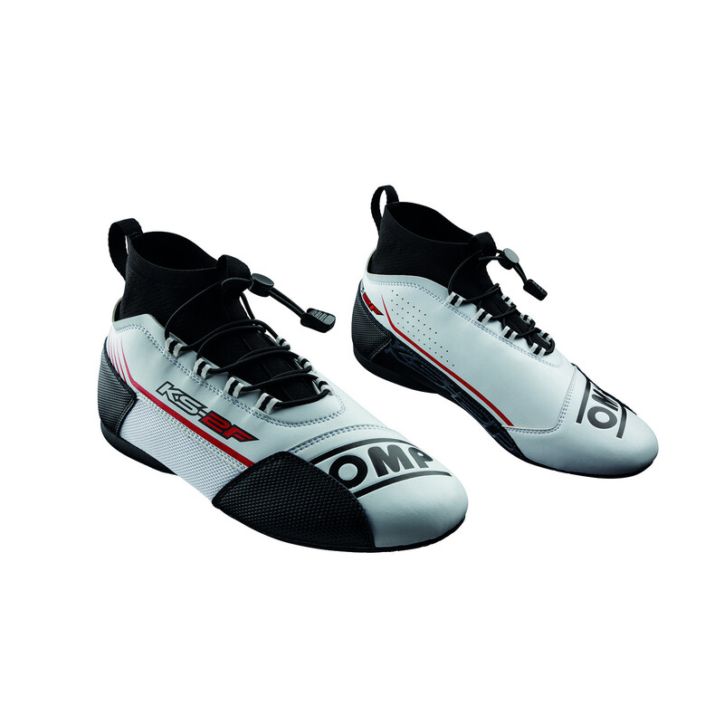 Bottines Karting OMP KS-2F Blanches