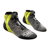 Bottines Karting OMP KS-X Noires / Grises / Jaunes Fluo