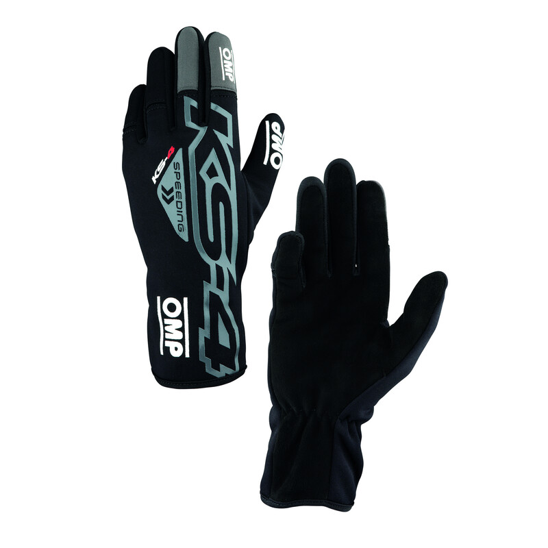 Gants Karting Adulte OMP KS-4 Noirs