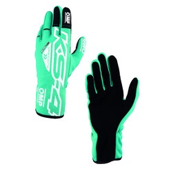 Gants Karting Adulte OMP KS-4 Verts Menthe