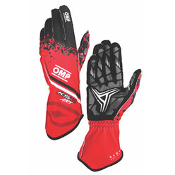 Gants Karting Enfant OMP KS-2 ART Rouges / Noirs