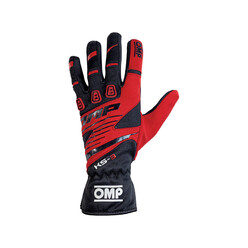 Gants Karting Enfant OMP KS-3 Rouges / Noirs