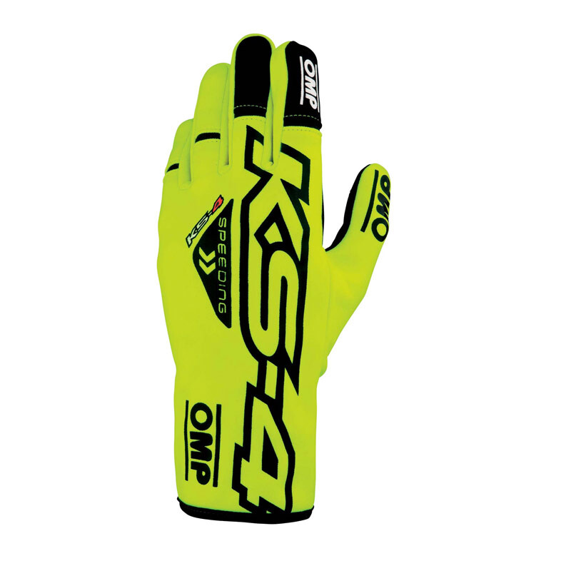 Gants Karting Enfant OMP KS-4 Jaunes