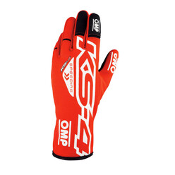 Gants Karting Enfant OMP KS-4 Rouges / Blancs