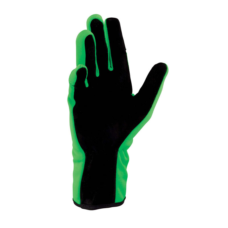 Gants Karting Enfant OMP KS-4 Verts Fluo / Noirs