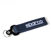 Porte-Clés en Cuir Sparco Martini Racing Bleu Marine