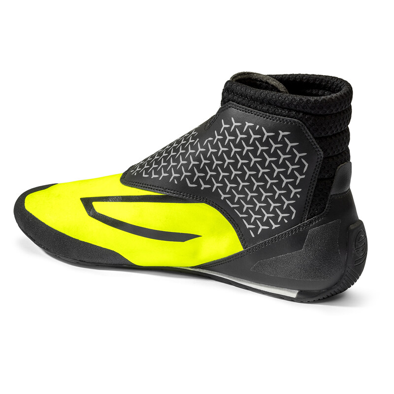Bottines Karting Sparco K-Prime Enfant Jaunes & Noires (FIA 8877-2022)