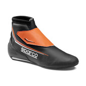 Bottines Karting Sparco K-Prime Enfant Noires & Orange (FIA 8877-2022)