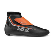 Bottines Karting Sparco K-Prime Enfant Noires & Orange (FIA 8877-2022)