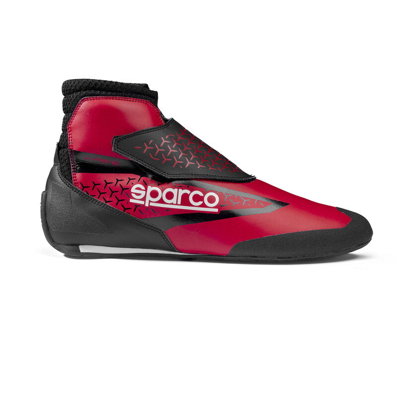 Bottines Karting Sparco K-Prime Enfant Rouges & Noires (FIA 8877-2022)