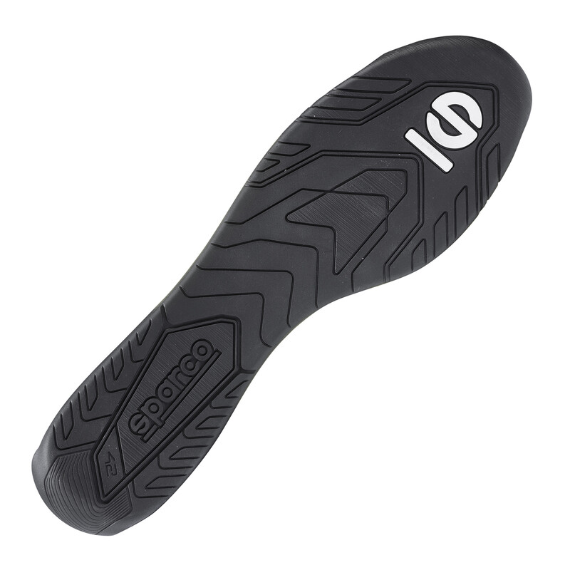 Bottines Karting Sparco K-Rapid Laces Noires & Blanches (FIA 8877-2022)