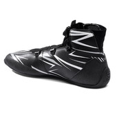 Bottines Karting Sparco K-Rapid Rotor Enfant Noires & Blanches (FIA 8877-2022)