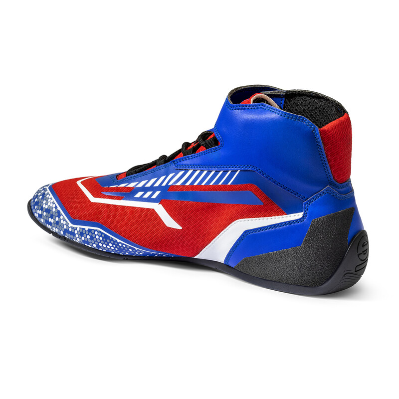 Bottines Karting Sparco K-Rock Bleues & Rouges