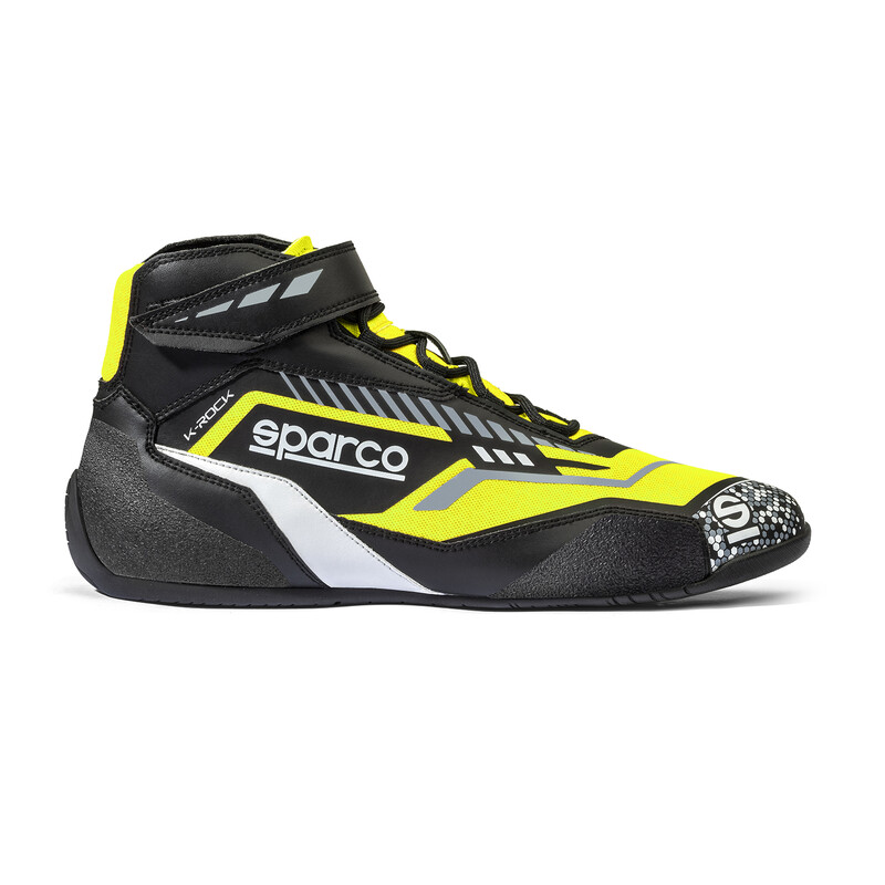 Bottines Karting Sparco K-Rock Noires & Jaunes