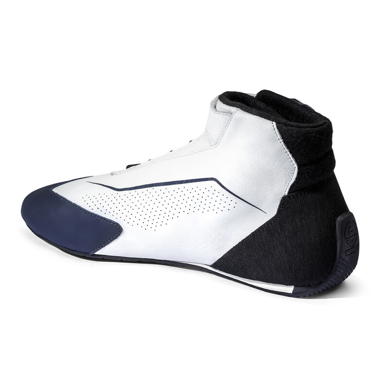 Bottines Sparco Skid Bleues & Blanches (FIA)
