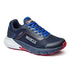 Chaussures de Mécanicien Sparco S-Park Bleu Marine & Rouges