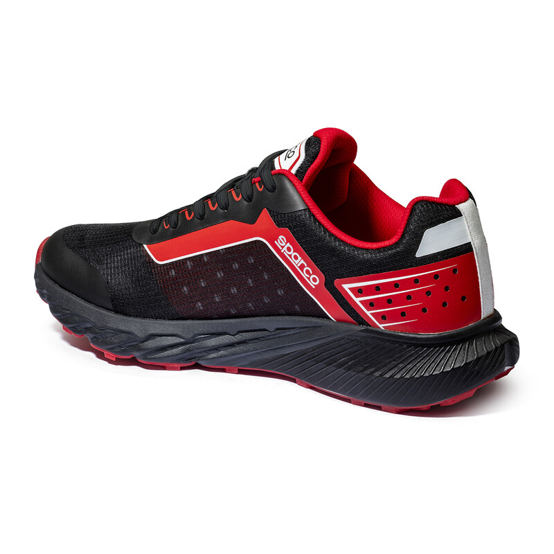 Chaussures de Mécanicien Sparco S-Park Noires & Rouges