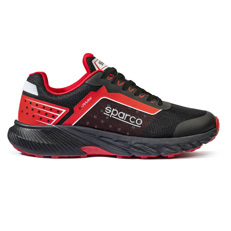 Chaussures de Mécanicien Sparco S-Park Noires & Rouges