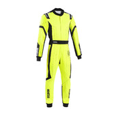Combinaison Karting Sparco Thunder Advanced Enfant Jaune & Noire (CIK-FIA KC.017.24-0)