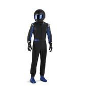 Combinaison Sparco One Noire & Bleue (SFI)