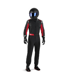 Combinaison Sparco One Noire & Rouge (SFI)