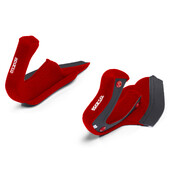 Coussinets de Joues pour Casque Sparco Flux RJ / RJ-i - Rouges