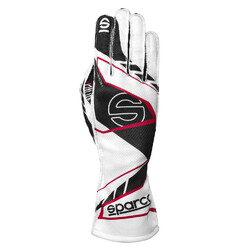 Gants Karting Sparco K-Arrow+ Blancs & Noirs (FIA)