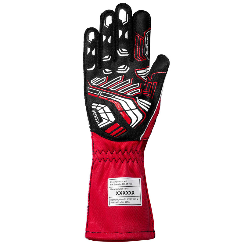Gants Karting Sparco K-Arrow+ Rouges & Noirs (FIA)