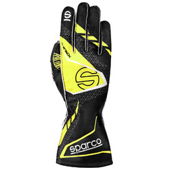 Gants Karting Sparco K-Attack Noirs & Jaunes