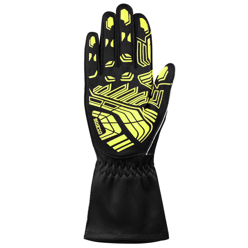 Gants Karting Sparco K-Attack Noirs & Jaunes