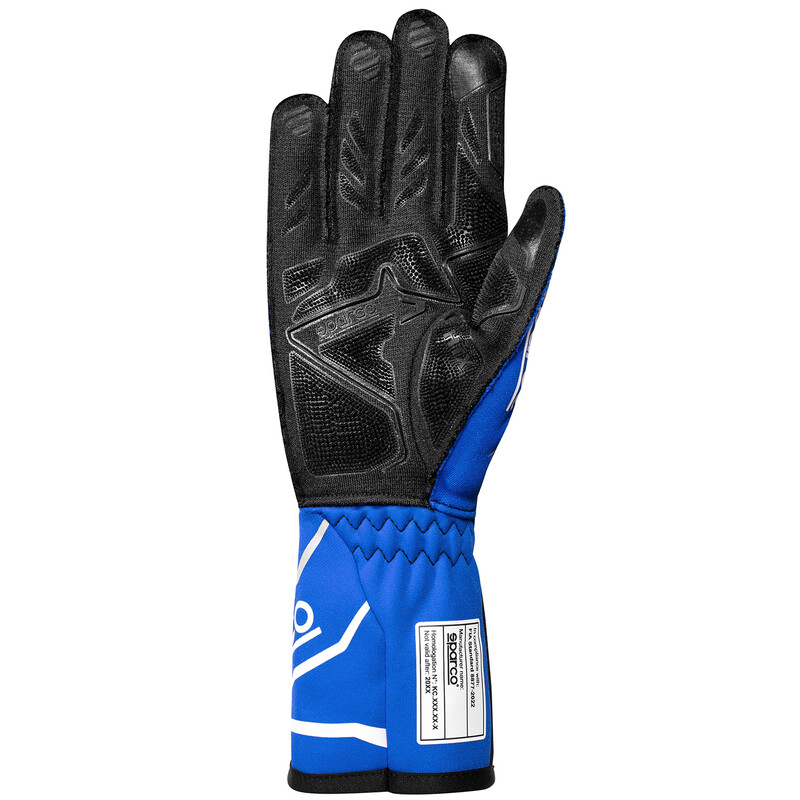 Gants Karting Sparco K-Tide+ Bleus & Noirs (FIA)