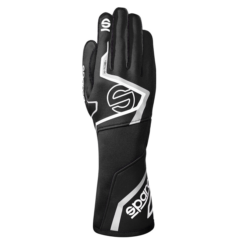 Gants Karting Sparco K-Tide+ Noirs (FIA)