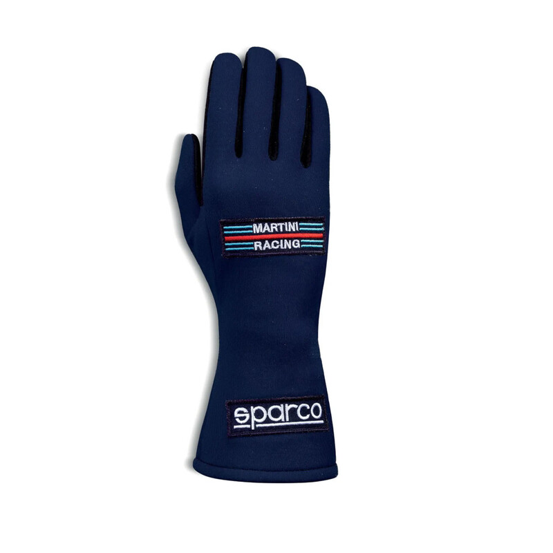 Gants Sparco Land Classic Martini Racing Bleu Marine (FIA)