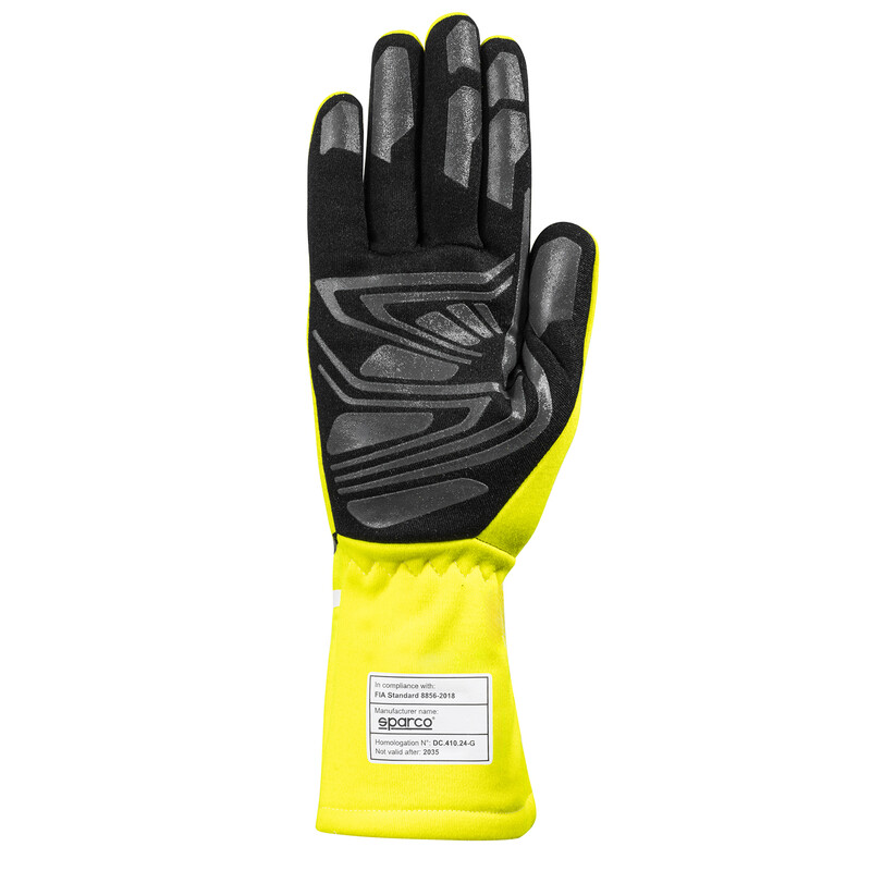Gants Sparco Land+ Jaunes (FIA)