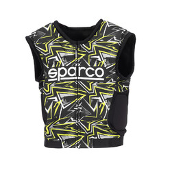Gilet Karting Sparco SJ Pro K-3 Noir & Jaune