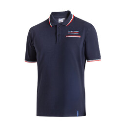 Polo à Poche Sparco Martini Racing Bleu Marine