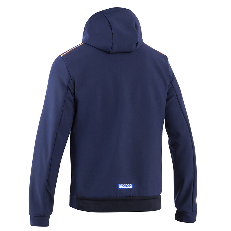Softshell à Capuche Sparco Gulf Bleu Marine