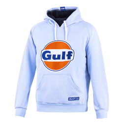 Sweat à Capuche Sparco Gulf Bleu Céleste