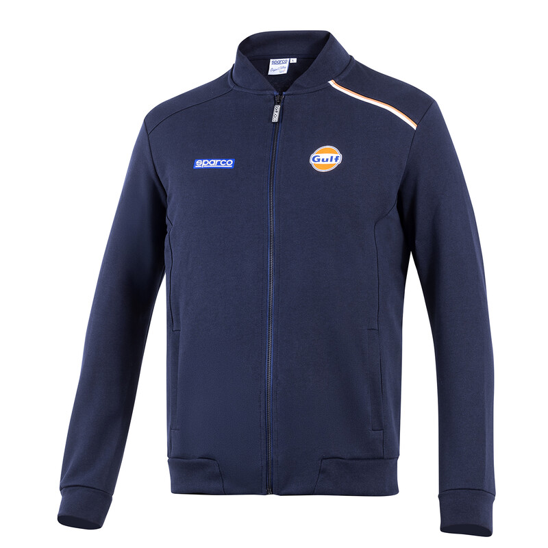 Sweat Zippé Sparco Gulf Bleu Marine