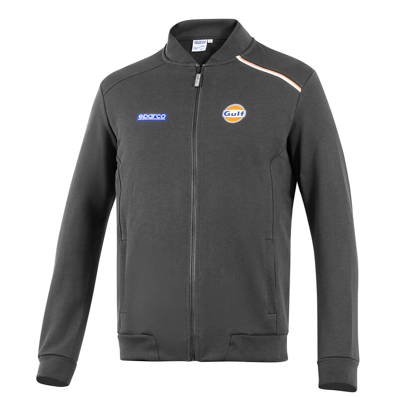 Sweat Zippé Sparco Gulf Gris