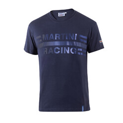 T-Shirt Big Logo Sparco Martini Racing Bleu Marine