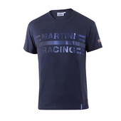 T-Shirt Big Logo Sparco Martini Racing Bleu Marine