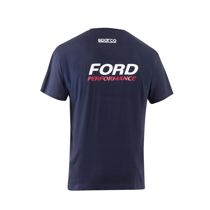 T-Shirt Sparco Ford Performance Bleu Marine