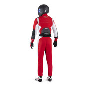Combinaison Sparco X-Light Full Efficiency Rouge & Blanche (FIA 8856-2018)