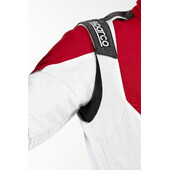 Combinaison Sparco X-Light Full Efficiency Rouge & Blanche (FIA 8856-2018)