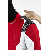 Combinaison Sparco X-Light Full Efficiency Rouge & Blanche (FIA 8856-2018)