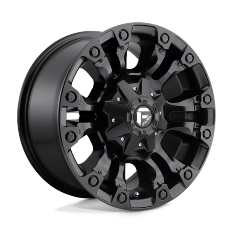 Fuel D560 Vapor 20x10" 8x180 ET-18, Noir Mat