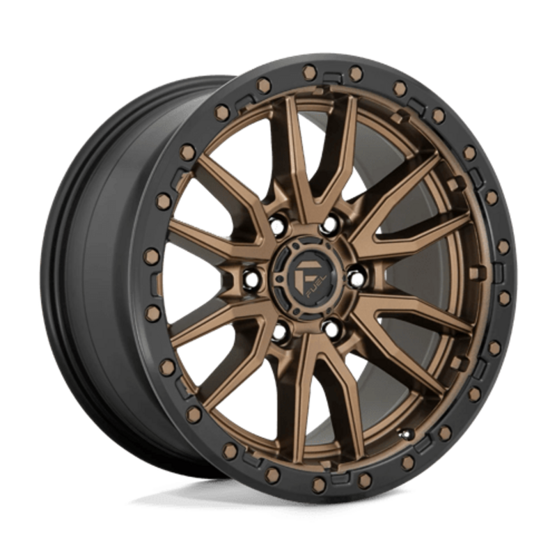 Fuel D681 Rebel 20x9" 6x135 ET01, Bronze Mat, Cerclage Noir